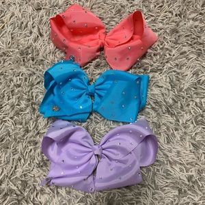 Jojo Siwa Bows set of 3